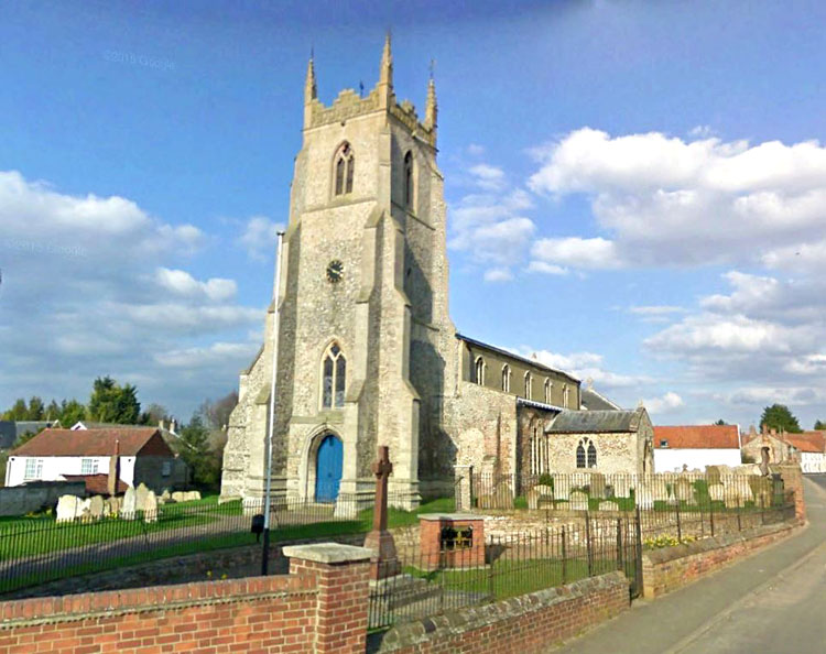 The War Memorial for Feltwell (Norfolk), outside St. Mary's Church - 2.