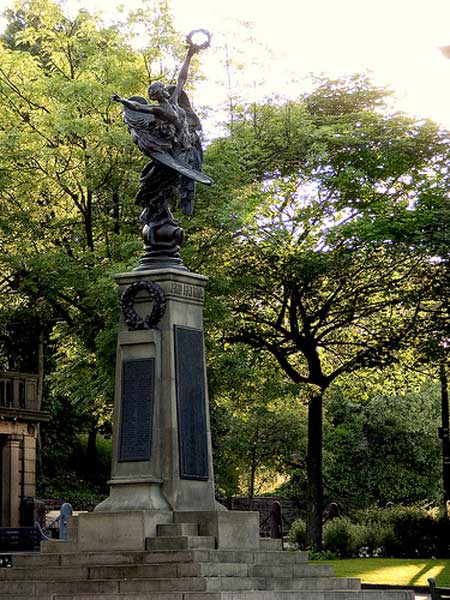 The War Memorial for Glossop, Derbyshire
