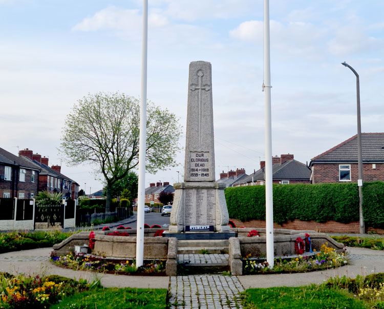 The War Memorial for Hoyland (South Yorkshire)