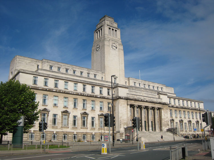 The Parkinson Building, University of Leeds, which houses the Brotherton Library