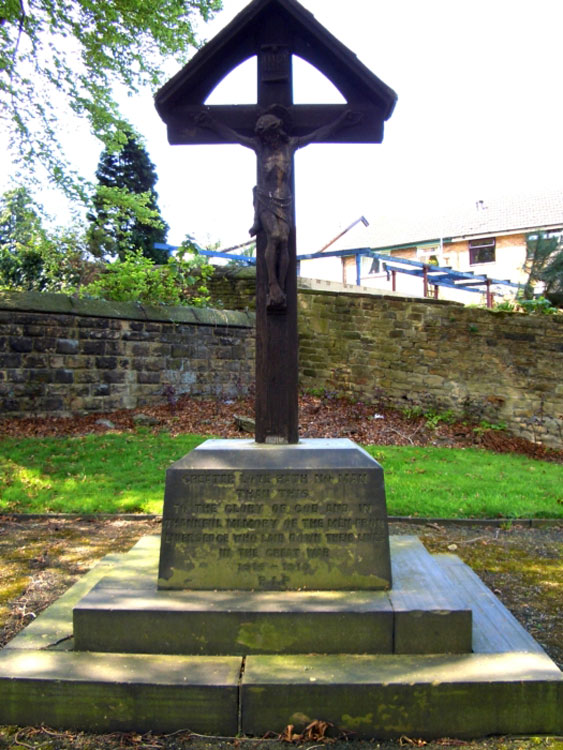 The First World War Calvary Outside Christ Church, Liversedge
