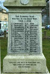 The dead of the First World War