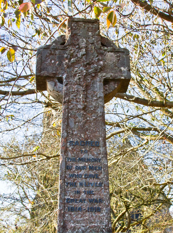 The Dedication on the Middleton St. George War Memorial