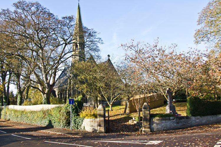 The Middleton St. George War Memorial Inside the Entrance to St. Laurence's Church