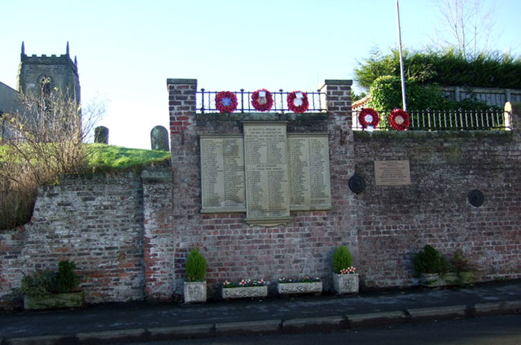 The First World War Memorial for Nafferton (East Yorks) - 2