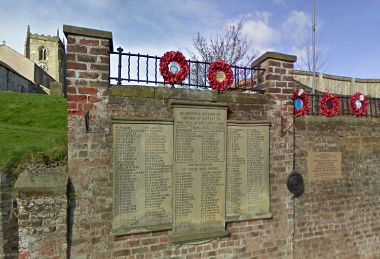 The First World War Memorial for Nafferton (East Yorks) - 4
