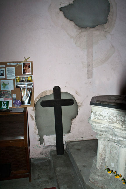 The Battlefield Cross for the Earl of Feversham in Pockley's Parish Church