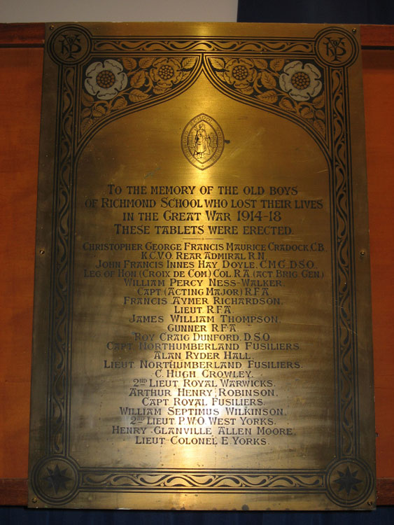 The Richmond Grammar School War Memorial (2)