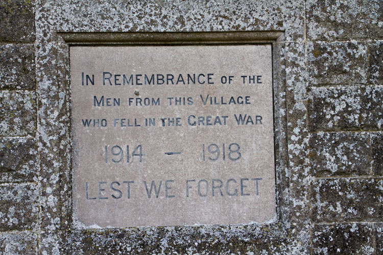 The Romanby War Memorial Dedication