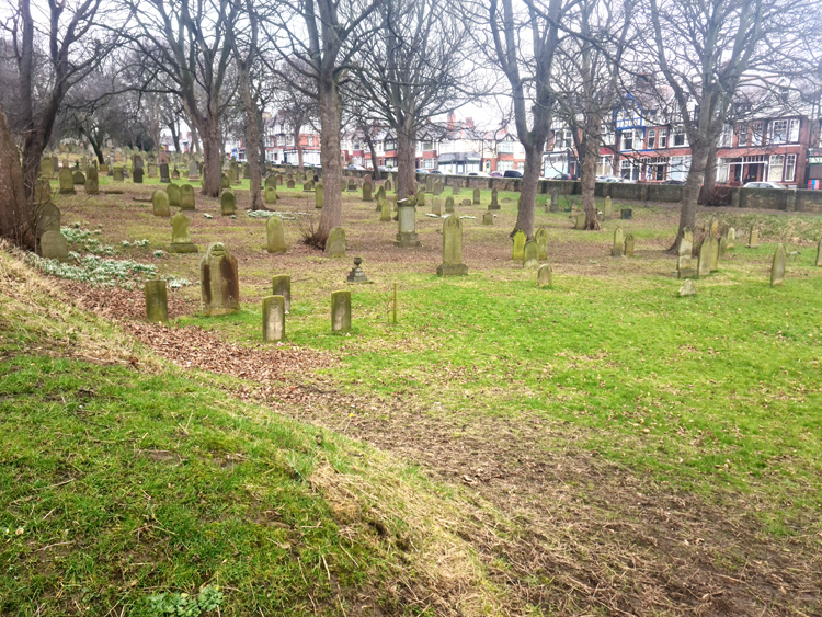 Dean Road Cemetery, - a General View
