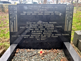 Private Arthur Oldridge. 28386