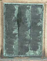 South Bank Memorial Plaque - 3