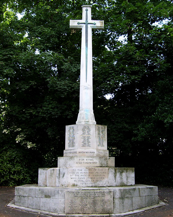 The War Memorial, - Swinton (South Yorkshire)