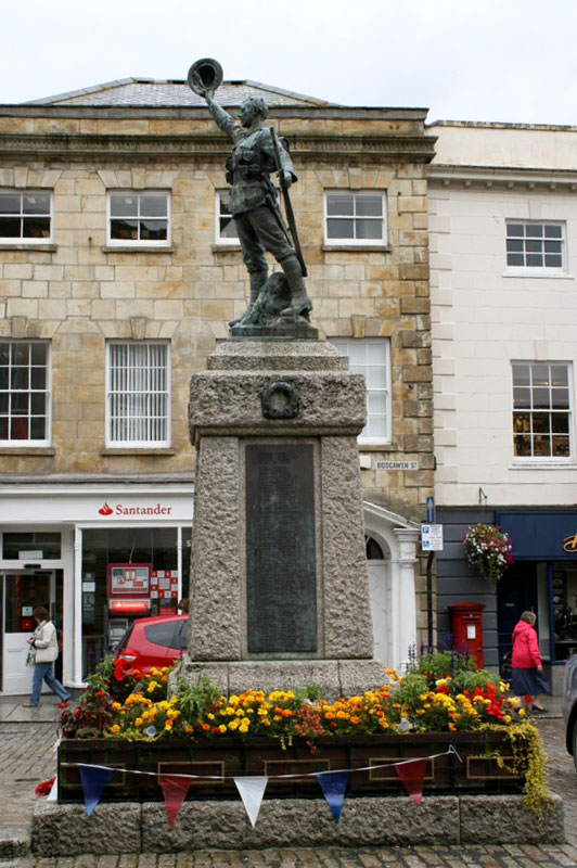 The War Memorial for Truro, Cornwall