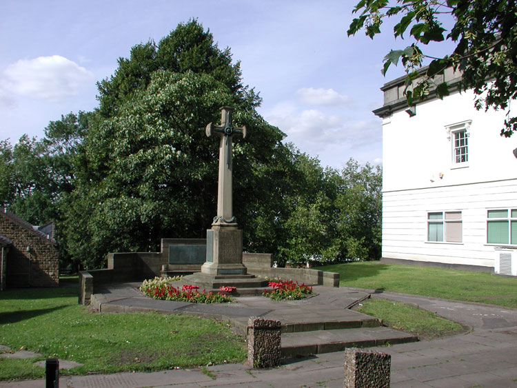 The Wath upon Dearne War Memorial in All Saints' Churchyard
