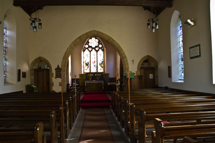 The Interior of Westerdale's Christ Church
