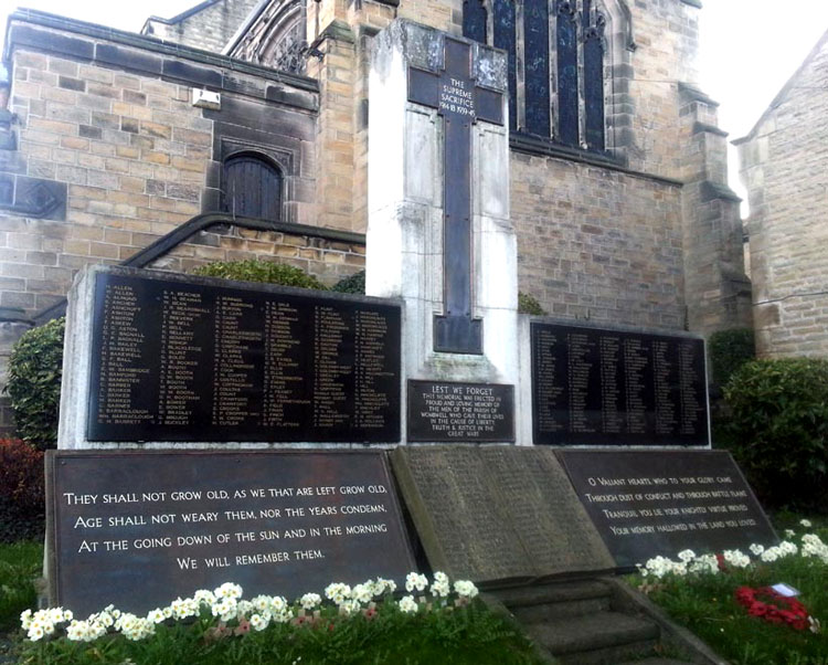 The War Memorial for Wombwell