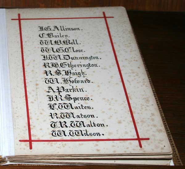 The Cotherstone Book of Remembrance (1)