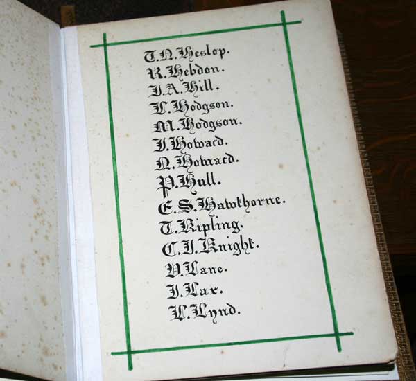 The Cotherstone Book of Remembrance (5)