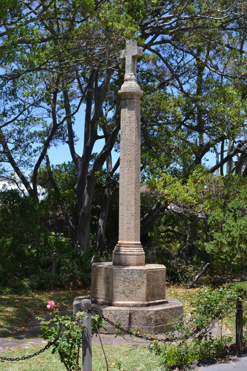 The War Memorial in St. Paul's Churchyard, Rondebosch (Cape Town)