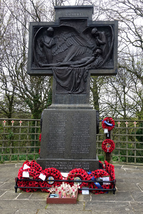 The Saltburn War Memorial 