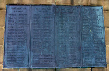 The names of the dead for the First World War (1)