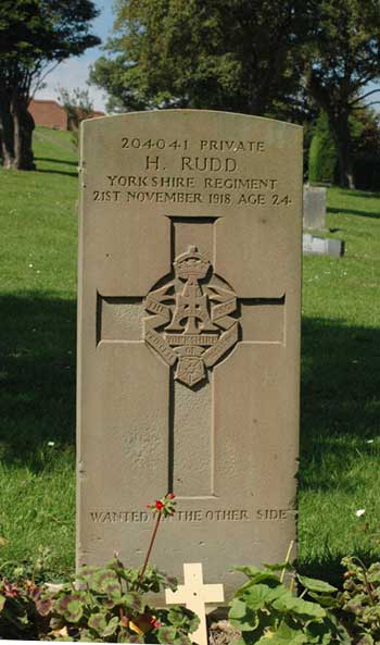 Private Harry Rudd