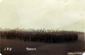 The 10th Battalion in Aylesbury Camp