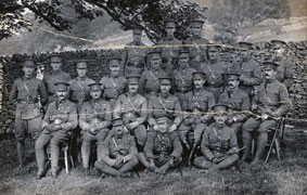 Officers of the 1st Battalion the Yorkshire Regiment, - 1904.