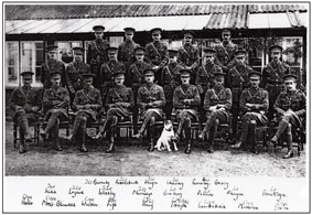 Officers of the 2nd Battalion the Yorkshire Regiment, - 1913