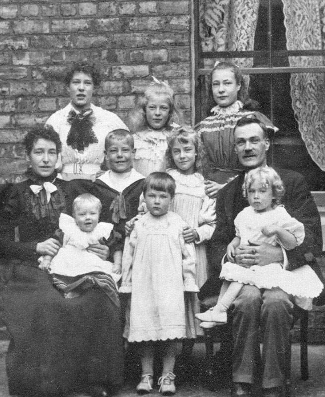 The Young family taken in 1897