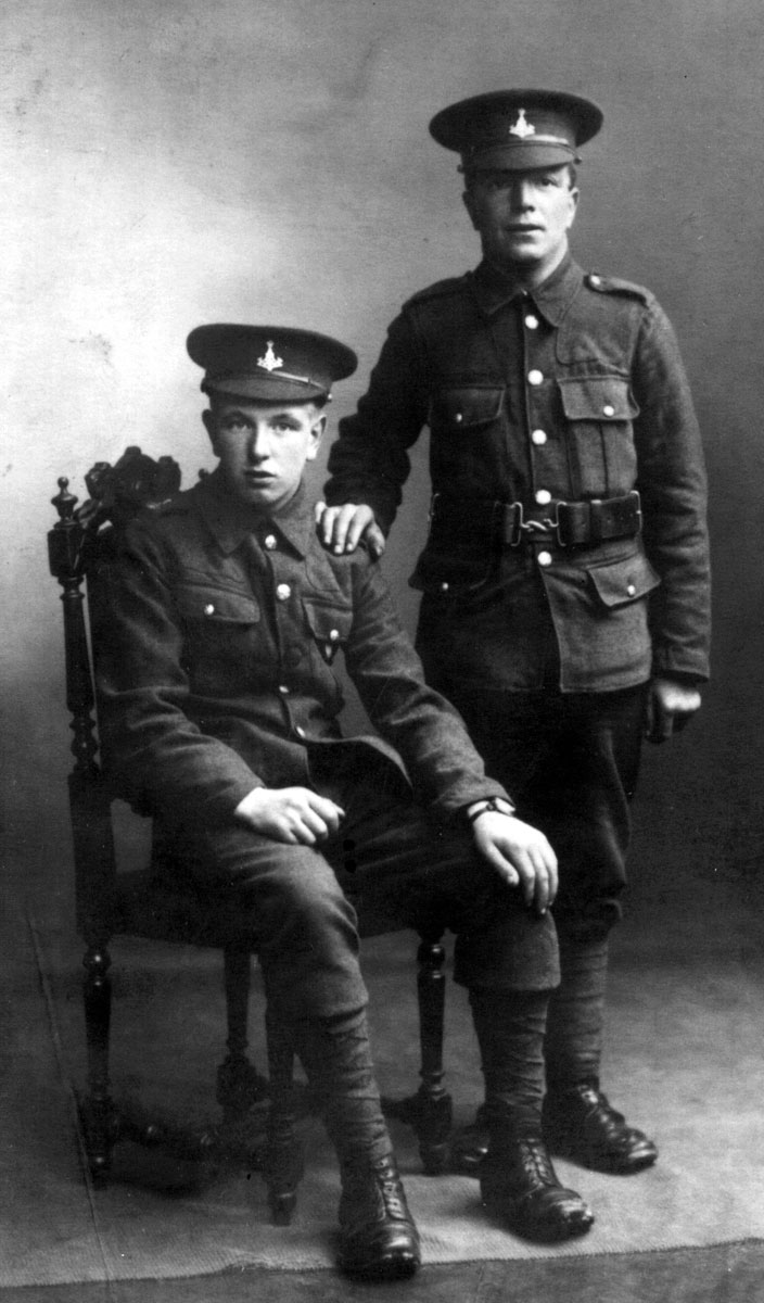 Privates George Wilson and John William Wilson.