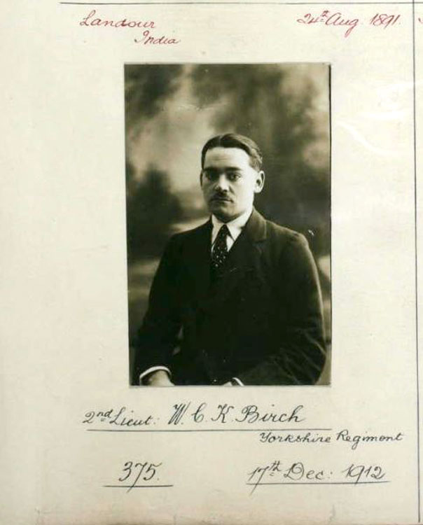 >Major William Claud Kennedy BIRCH, MC