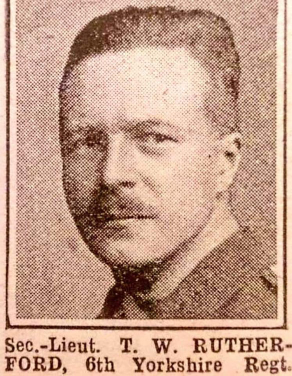 2nd Lieutenant Thomas Wood RUTHERFORD