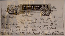 A postcard from William to his mother