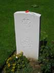 The grave of William Short VC in Contalmaison Cemetery, France.