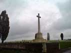 Cross Roads Cemetery, Fontaine-au-Bois (France) which contains the graves of at least eight men of the Yorkshire Regiment.