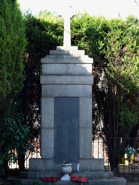 The Yorkshire Regiment, Local War Memorials