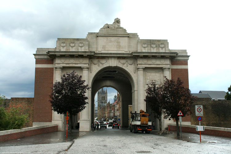 The Ypres Menin Gate Memorial