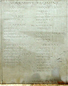 Officers & Serjeants