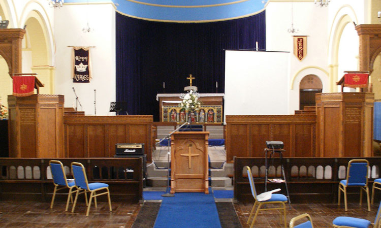 The Wood Memorial Screen in St. Hild and St. Helen's Church, Dawdon (Co. Durham)