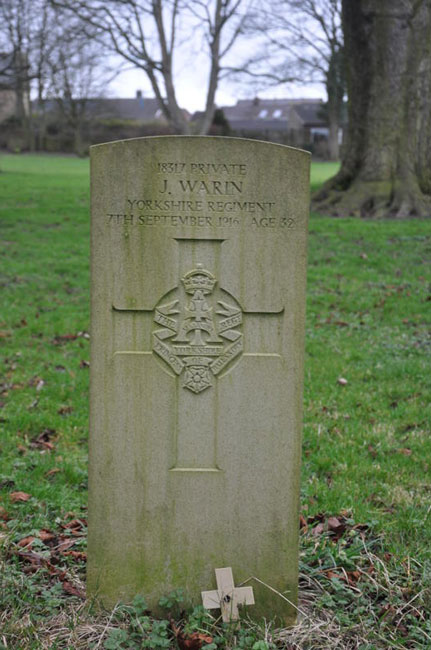 Private John Warin, 18317.