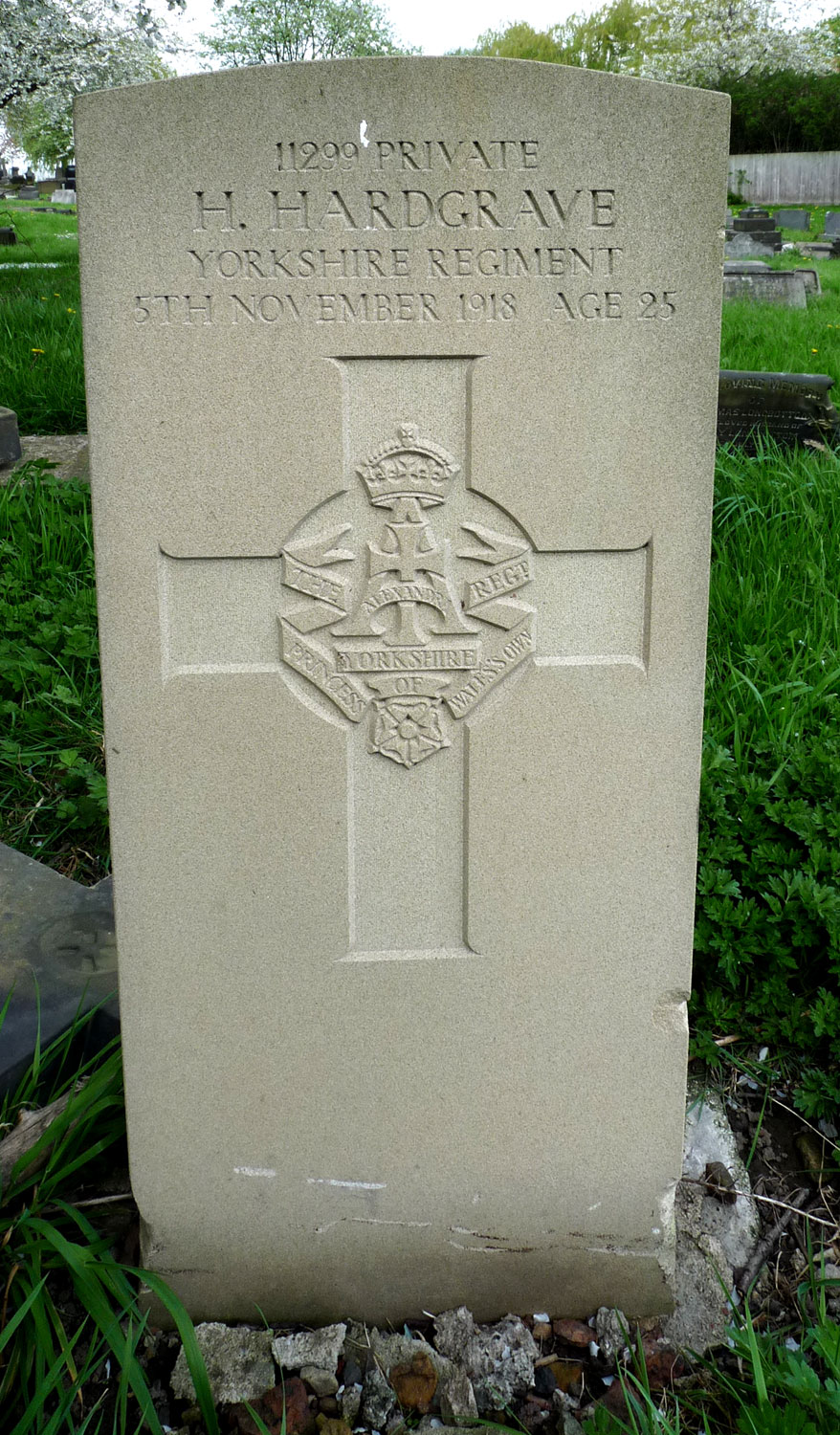 The Yorkshire Regiment War Graves