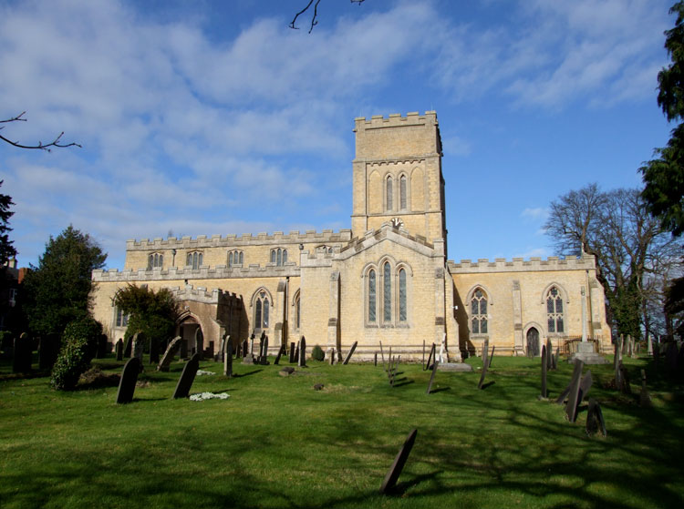 The Church of (St. Andrew), Langar.