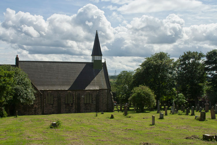 Private Blakelock's headstone in the Northern part of Murton (Holy Trinity) Churchyard