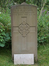 Private Charles Frederick Fletcher. 12766