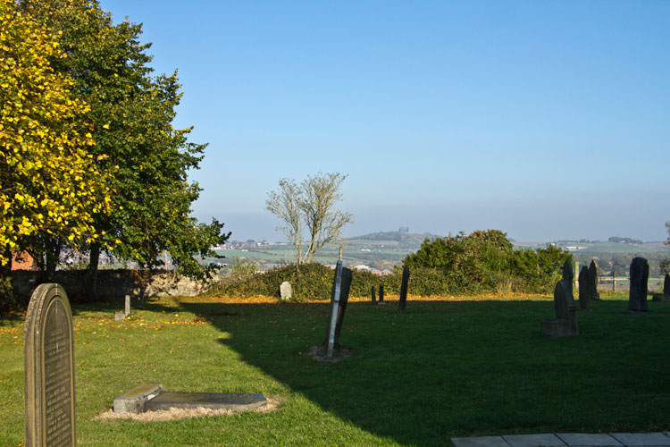 The View of Penshaw Monument from St. Matthew's Churchyard, Newbottle