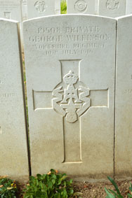 Private George Wilkinson. 19508. 