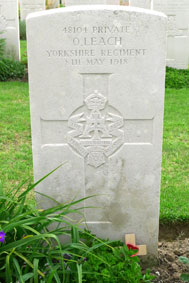 Private Owen Timothy Leach. 48104.