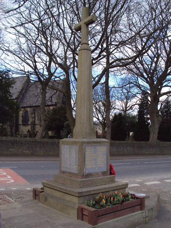 The War Memorial for Barkisland (Calderdale)